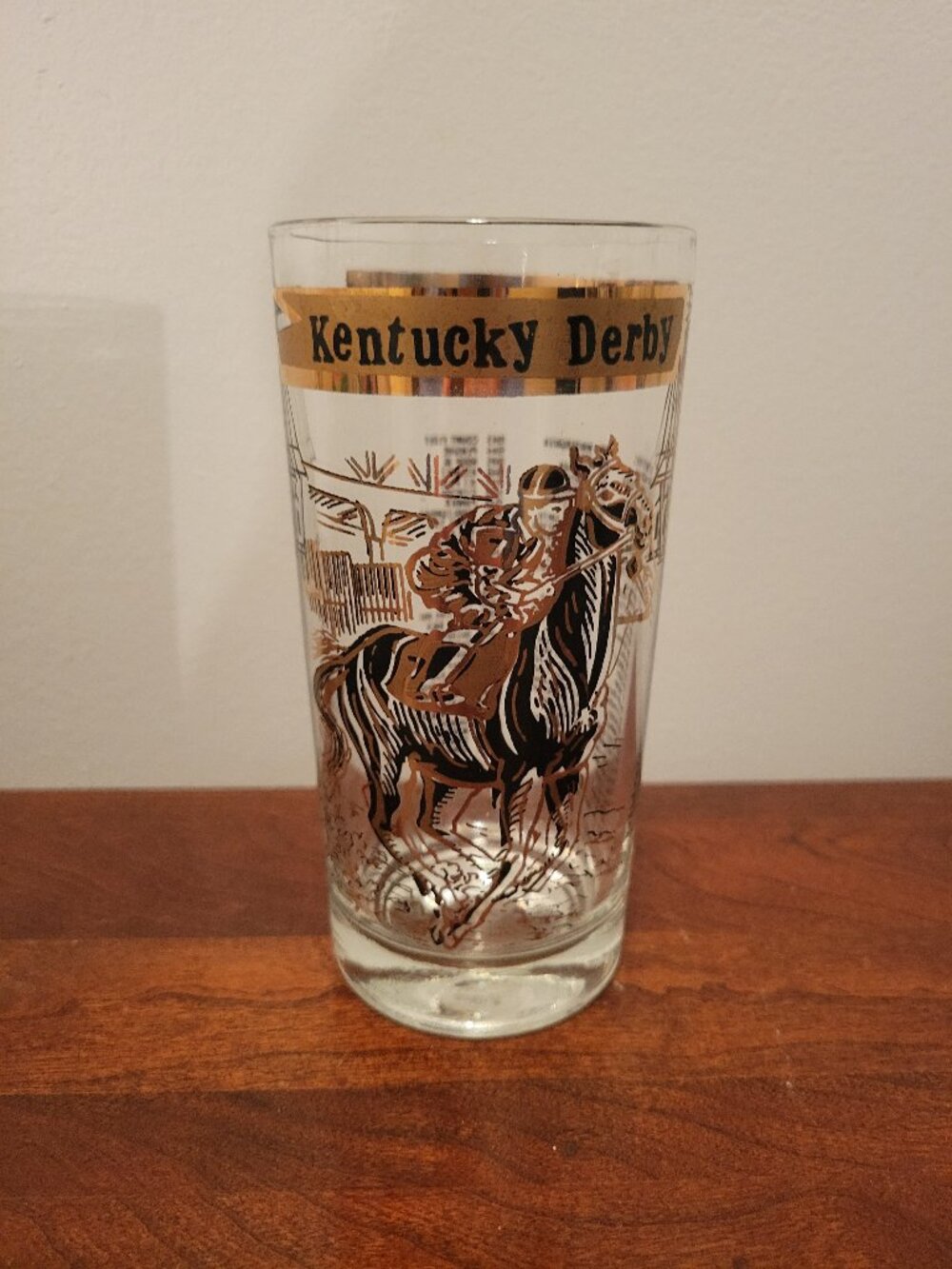 Churchill Downs glass 1974